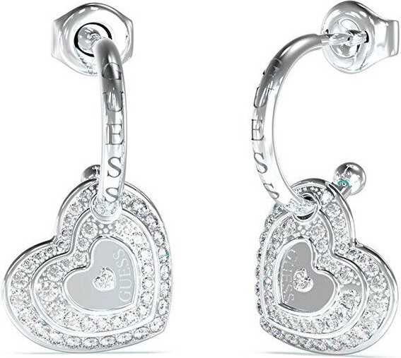 Guess JGUJUBE04032JWTURH Hearted Female Earrings