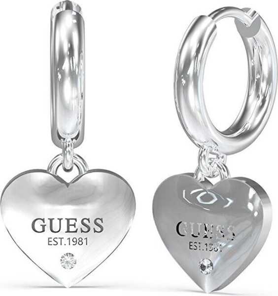 Guess Hearted Female Earrings JGUJUBE03145JWRHTU