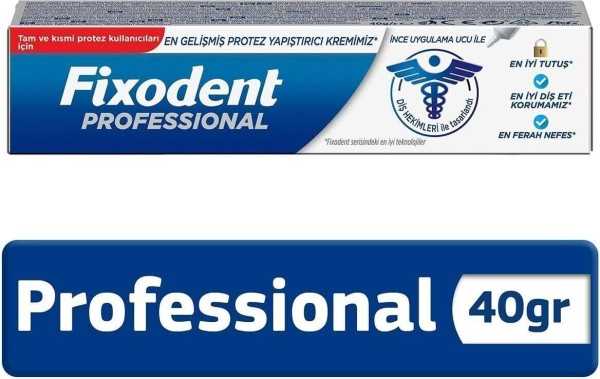 Fixodent Professional Prosthetic Adhesive Cream 40 Ml 795768