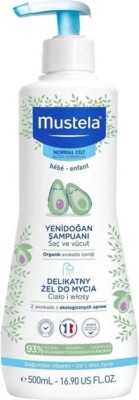 Mustela Gentle Cleansing Gel Yenidoğan Şampuanı 500 ml 3504105028398