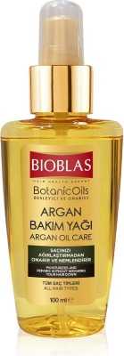 Bioblas Argan Bakım Yağı 100 ml - Onarıcı Bakım Yağı 8680512607144