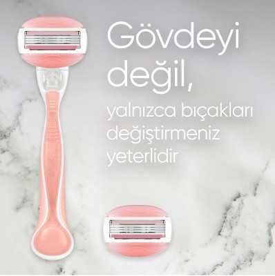 Gillette Venus Venus Comfortglide Spa Breeze Kadın Tıraş Makinesi 4 Adet Yedek Tıraş Bıçağı 7702018469727