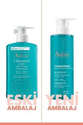 Avene Cleanance Cleansing Gel Yağlı Ve Akneye Eğilimli Ciltler İçin Matlaştırıcı Temizleme Jeli 400 Ml 3282770207774