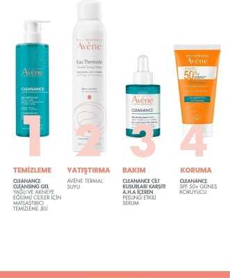 Avene Cleanance Cleansing Gel Yağlı Ve Akneye Eğilimli Ciltler İçin Matlaştırıcı Temizleme Jeli 400 Ml 3282770207774