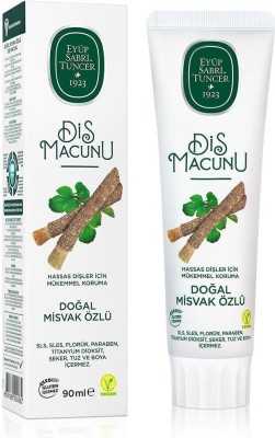 Eyüp Sabri Tuncer Doğal Misvak Özlü Diş Macunu 90 ml 8691685024362 Eyüp Sabri Tuncer Doğal Misvak Özlü Diş Macunu 90 ml 8691685024362