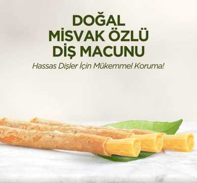Eyüp Sabri Tuncer Doğal Misvak Özlü Diş Macunu 90 ml 8691685024362 Eyüp Sabri Tuncer Doğal Misvak Özlü Diş Macunu 90 ml 8691685024362