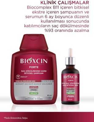 Bioxcin Forte Yoğun Saç Dökülmesine Karşı Bitkisel Şampuan 3 Al 2 Öde 3 X 300 ml 8697432096095