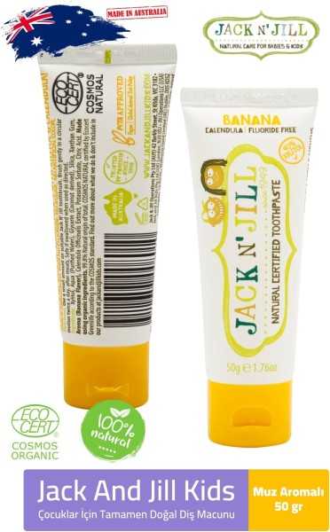 Jack N'Jill Jack N' Jill Natural Toothpaste Banana 50 gr 1 Pcs JJN5M