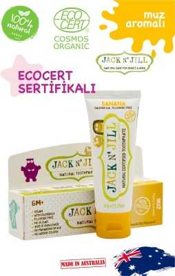 Jack N'Jill Jack N' Jill Doğal Diş Macunu Muz 50 gr 1 Adet JJN5M