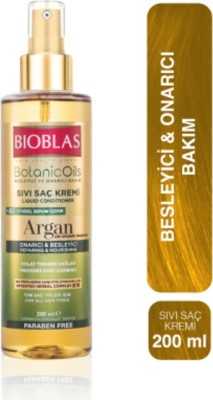 Bioblas Botanic Oils Argan Yağlı Sıvı Saç Kremi 200 Ml Onarıcı Bakım Kremi 5003370