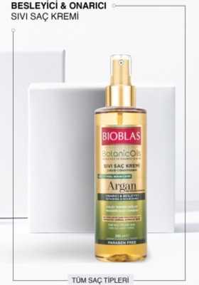 Bioblas Botanic Oils Argan Yağlı Sıvı Saç Kremi 200 Ml Onarıcı Bakım Kremi 5003370