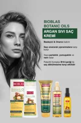 Bioblas Botanic Oils Argan Yağlı Sıvı Saç Kremi 200 Ml Onarıcı Bakım Kremi 5003370