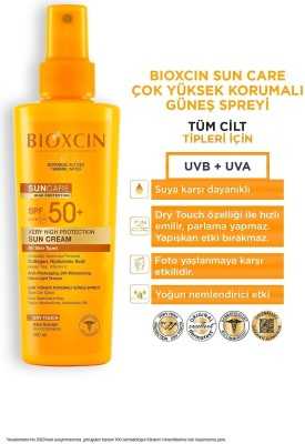 Bioxcin Sun Care Spf 50 Çok Yüksek Korumalı Güneş Spreyi 200 ml 5006651