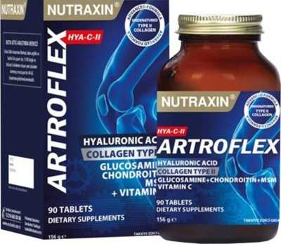 Nutraxin Artroflex Hya-c-ıi Tip 2 Kolajen Içeren Takviye Edici Gıda 90 Tablet 8680512613145