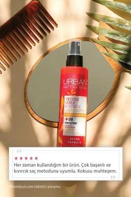 Urban Care Hibiscus&shea Butter Kıvırcık Ve Dalgalı Saçlara Özel Sıvı Saç Bakım Kremi-vegan-200 ml 8680690703874