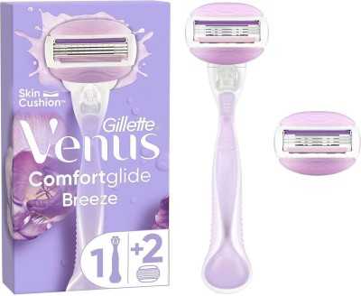 Gillette Venus Venus Comfort Glide Breeze Tıraş Makinesi 2 Adet Yedek Başlık 7702018334919