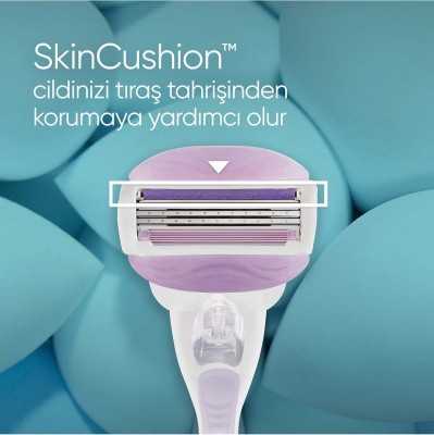 Gillette Venus Venus Comfort Glide Breeze Tıraş Makinesi 2 Adet Yedek Başlık 7702018334919