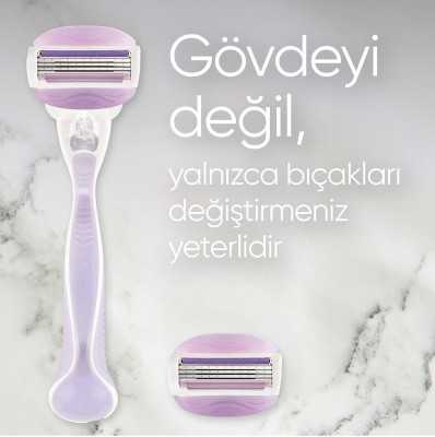 Gillette Venus Venus Comfort Glide Breeze Tıraş Makinesi 2 Adet Yedek Başlık 7702018334919