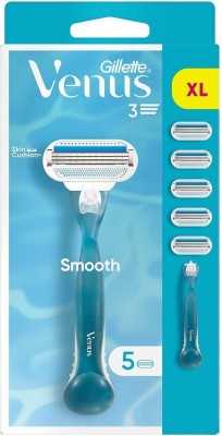 Gillette Venus Venus Smooth Tıraş Makinesi + 5 Adet Yedek Başlık 7702018363490