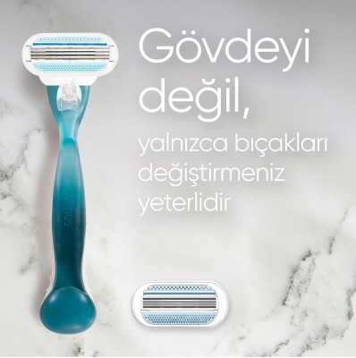 Gillette Venus Venus Smooth Tıraş Makinesi + 5 Adet Yedek Başlık 7702018363490