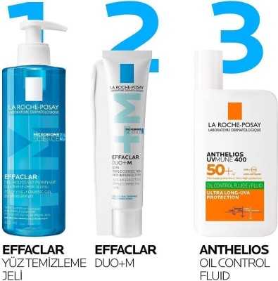 La Roche Posay Effaclar Duo+M Yağlı, Akne/Sivilce Eğilimli Ciltler için Yüz Bakım Kremi 40ml 3337875598071