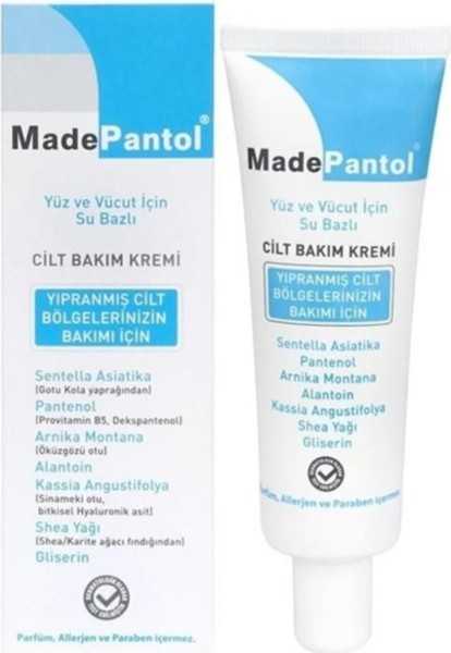 Dermadolin Madepantol Water Based Skin Care Cream 50 ml