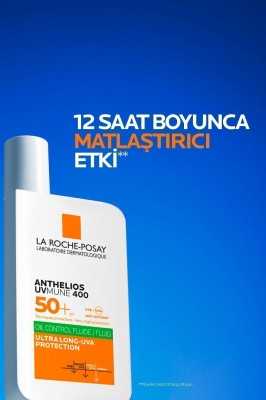 La Roche Posay Anthelios Uvmune400 Oil Control Fluid Yağlı,Karma Ve Hassas Ciltler İçin Yüz Güneş Kremi 50ml 10002190