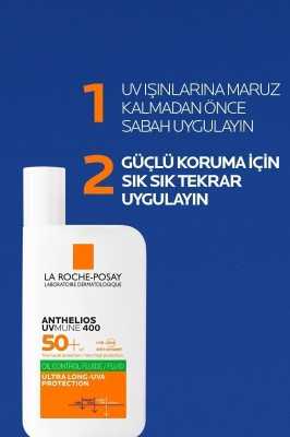 La Roche Posay Anthelios Uvmune400 Oil Control Fluid Yağlı,Karma Ve Hassas Ciltler İçin Yüz Güneş Kremi 50ml 10002190