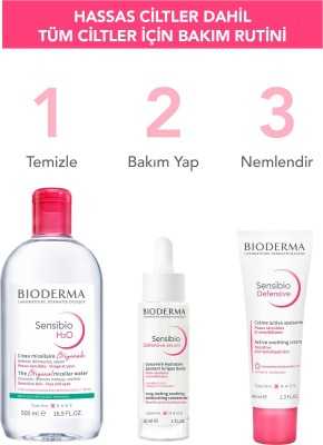 Bioderma Sensibio H2O Micellar Makyaj Temizleme Suyu Hassas ve Normal Ciltler 500 ml 3401345935571