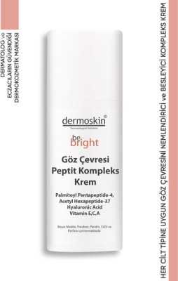 Dermoskin Be Bright Göz Çevresi Peptit Kompleks Krem 15 ml 00359