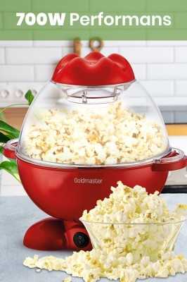 GoldMaster Patpat Geniş Hazneli Yağlı Yağsız Mısır Patlatma Pop Corn Makinesi GM-423B