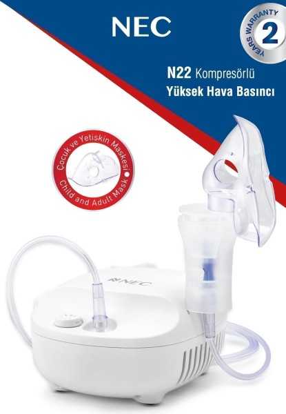 Nec Compressor Nebulizer Air Steam Machine Silent N22N