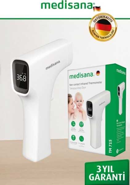 medisana High Fever Stimulated Forehead Non-Contact Infrared Remote Thermometer Med-48615 With 3 Years Warranty