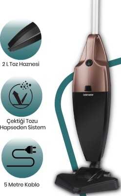 GoldMaster Marifet 2 Lt Toz Hazneli 800 W Yıkanabilir Filtreli 2in1 Dikey Elektrikli Süpürge Gm7581 2601134 GoldMaster Marifet 2 Lt Toz Hazneli 800 W Yıkanabilir Filtreli 2in1 Dikey Elektrikli Süpürge Gm7581 2601134